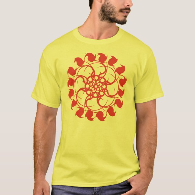 Camiseta flor (Anverso)