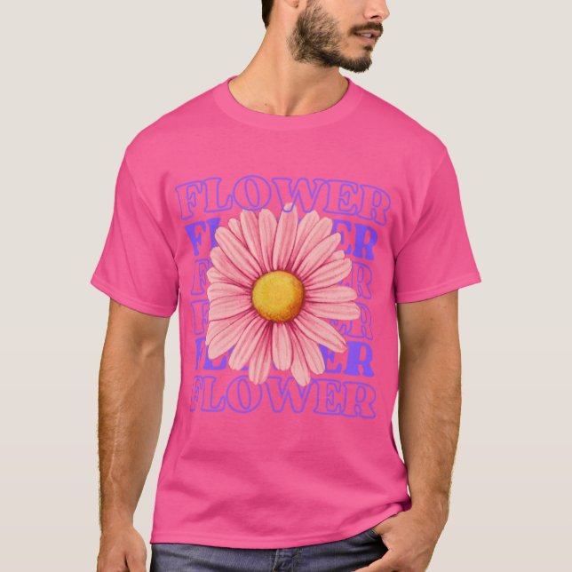 Camiseta Flor (Anverso)