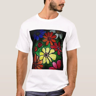 Camiseta flor
