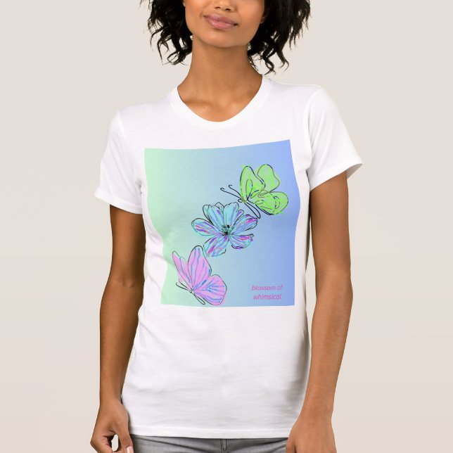 Camiseta flor (Anverso)