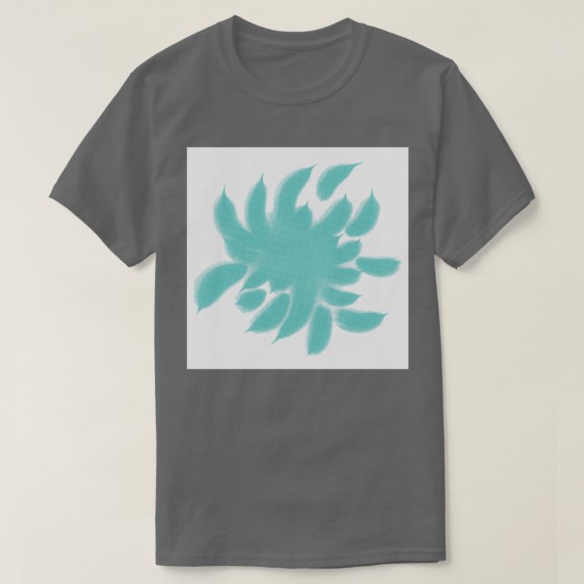 Camiseta flor5 (Diseño del anverso)