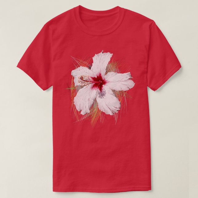 Camiseta flor 1 (Diseño del anverso)