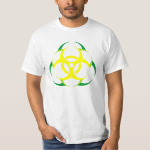 Camiseta flor 2 del biohazard