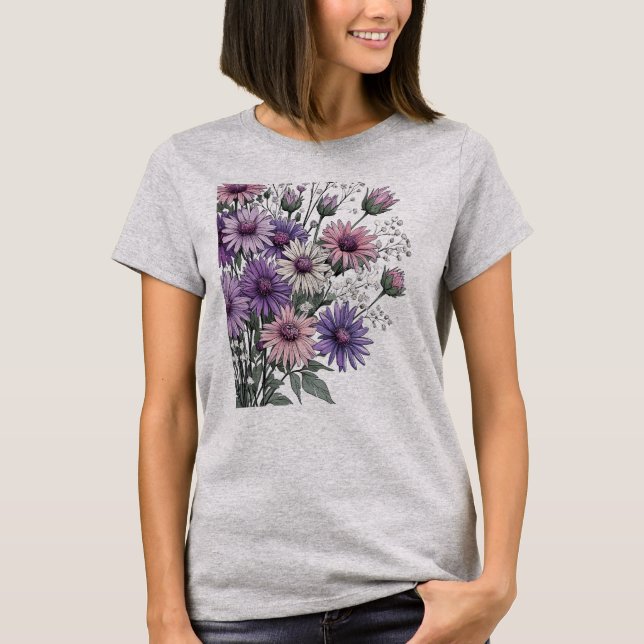 Camiseta Flor 4 (Anverso)