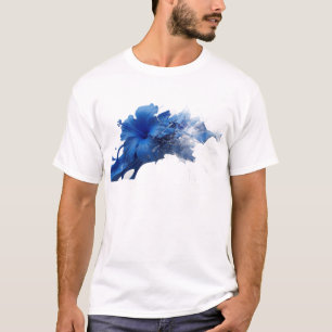 Camiseta Flor ABSTRACTA Chic Diseño Gráfico