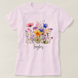 Camiseta Flor acuática