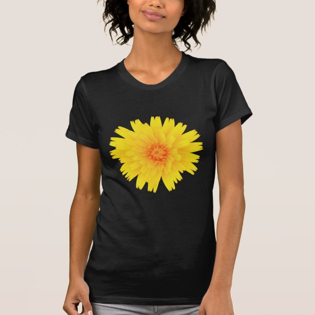 Camiseta Flor amarilla (Anverso)