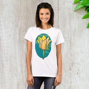 Camiseta Flor amarilla