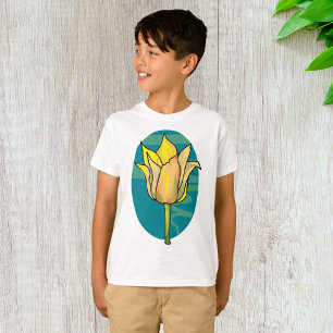 Camiseta Flor amarilla