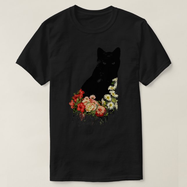 Camiseta Flor añeja negra, buena suerte de Tobe Fonseca (Diseño del anverso)