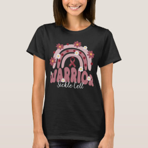 Camiseta flor arcoiris de anguila de hojarasca