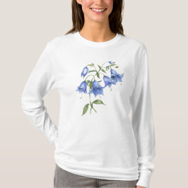 Camiseta Flor azul Bellflower