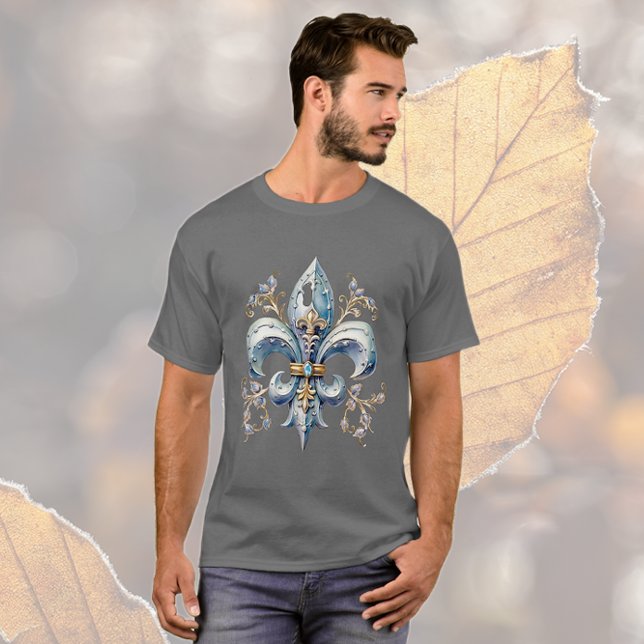 Camiseta Flor azul de Lis (Subido por el creador)
