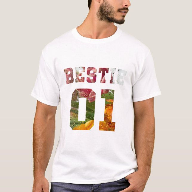 Camiseta Flor Bestie 01 (Anverso)