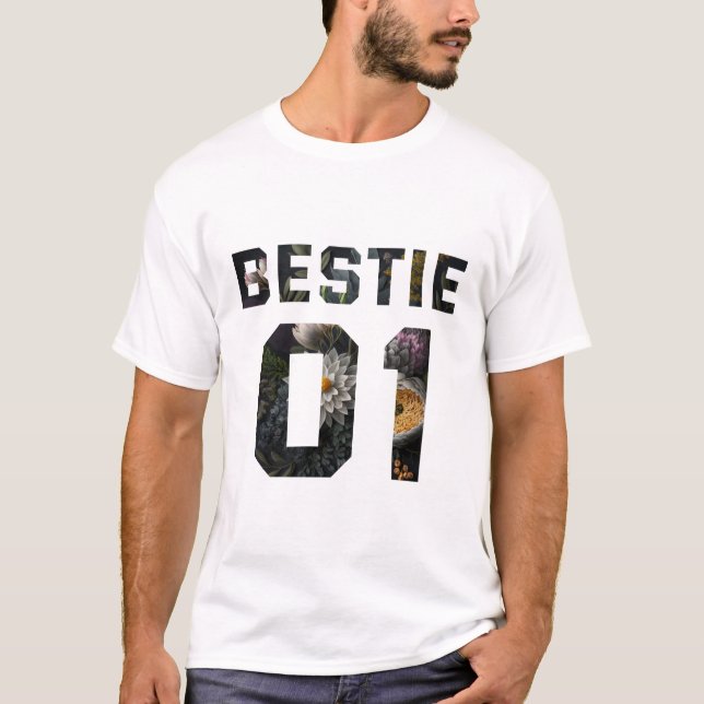 Camiseta Flor Bestie 01 (Anverso)