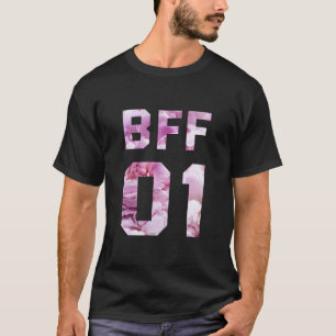 Camiseta Flor BFF 01 - Los mejores amigos para siempre