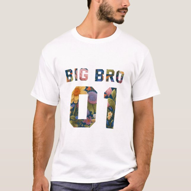 Camiseta Flor Big Bro 01 (Anverso)