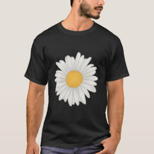 Camiseta Flor blanca Gerbera Daisy