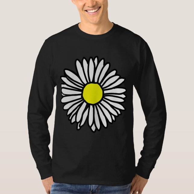 Camiseta Flor Bloom Daisy (Anverso)