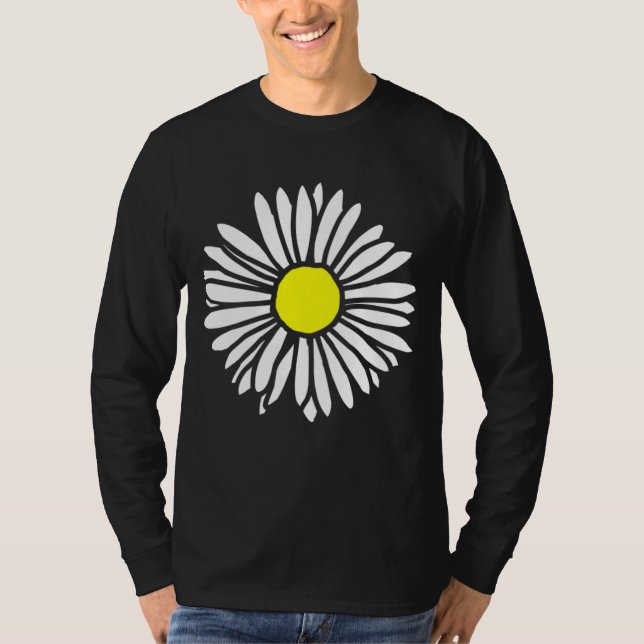Camiseta Flor Bloom Daisy (Anverso)