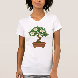 Camiseta flor bonsai