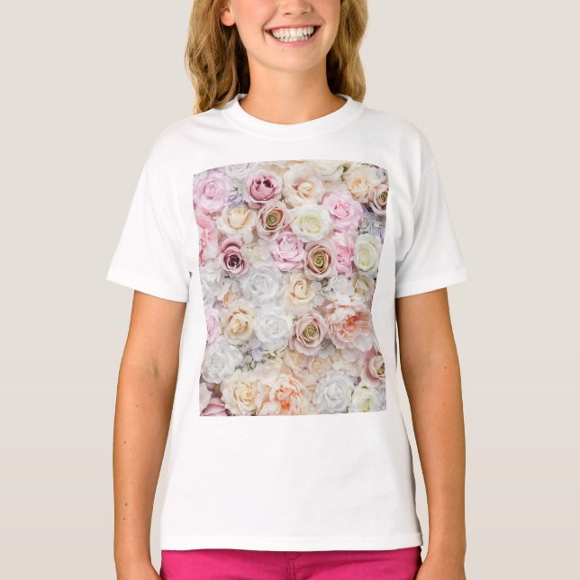 Camiseta Flor Bouquet (Anverso)