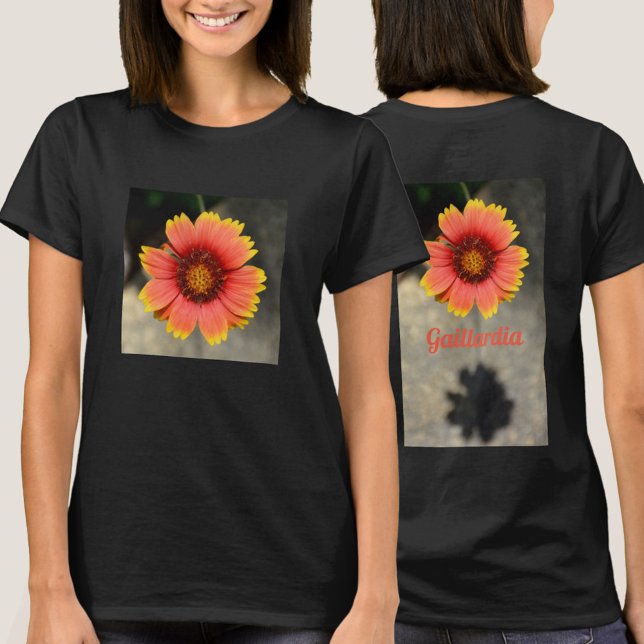 Camiseta Flor brillante de Gaillardia colorida (Subido por el creador)