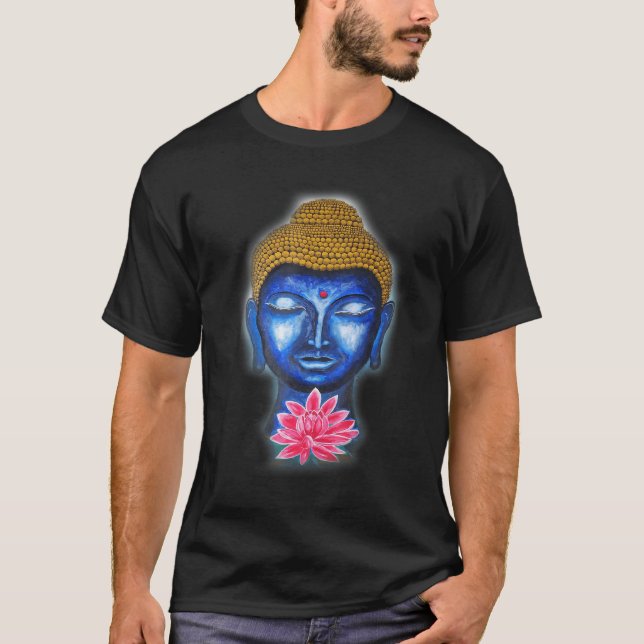 Camiseta Flor Buddha Asian Lotus Para Las Niñas (Anverso)