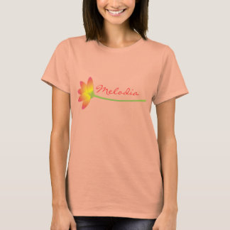 Camiseta Flor colorida