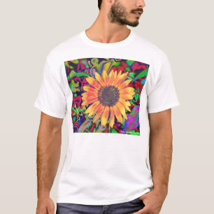 Camiseta Flor colorido, MaineShutterbug 2010