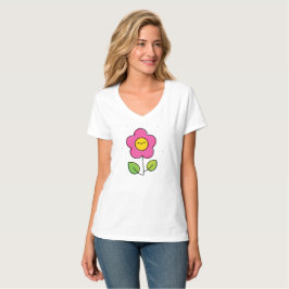 Camiseta Flor cúrcuta