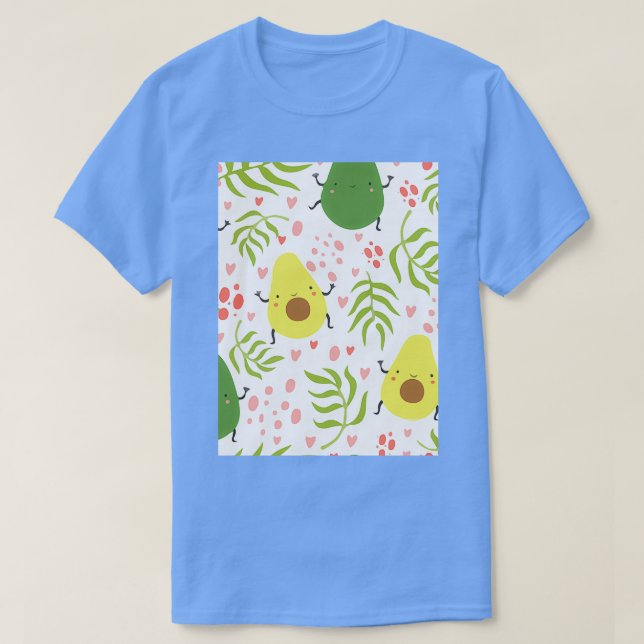 Camiseta Flor de aguacates (Diseño del anverso)