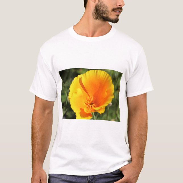 Camiseta Flor de amapola de California (Anverso)