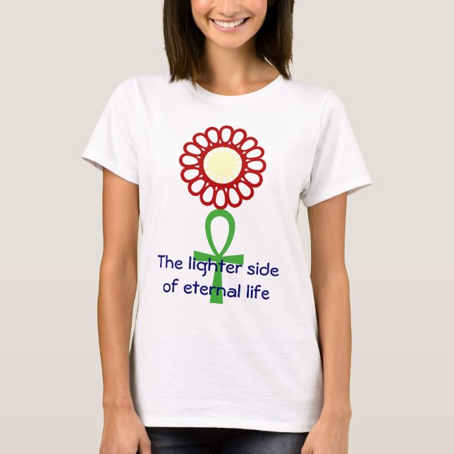 Camiseta Flor de Ankh (Anverso)