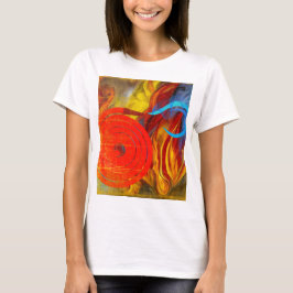 Camiseta Flor de bomberos