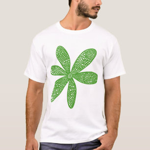 Camiseta Flor de Bonito - Aguacate verde