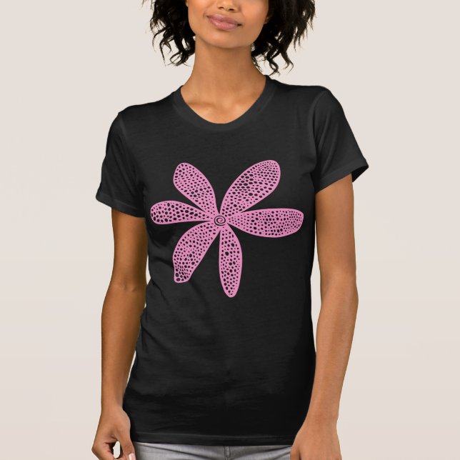Camiseta Flor de bonito - Rosa (Anverso)