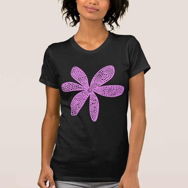 Camiseta Flor de bonito - Violeta Ligera (Anverso)