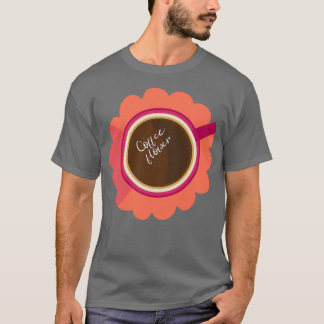 Camiseta Flor de café
