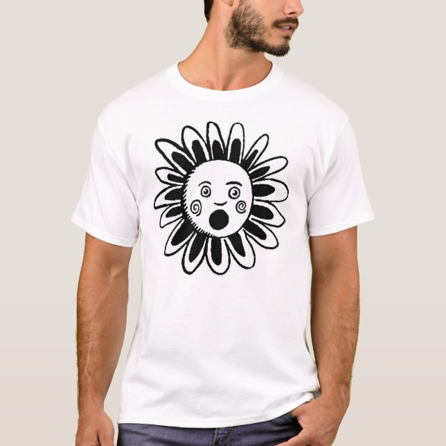 Camiseta Flor de canto (Anverso)