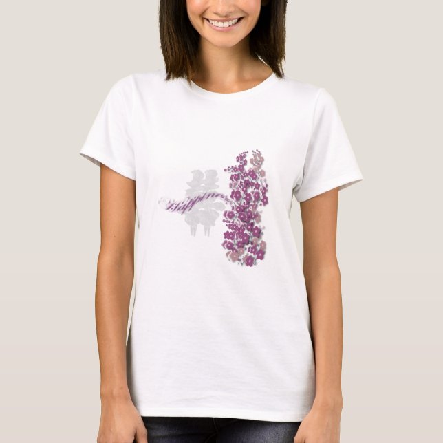 Camiseta Flor de cerezo (Anverso)