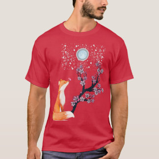 Camiseta Flor de cerezo de flores de sakura japonesas kaw