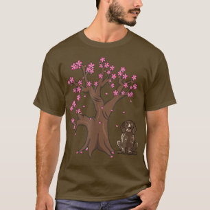 Camiseta Flor de cerezo de puntero en alemán japonés