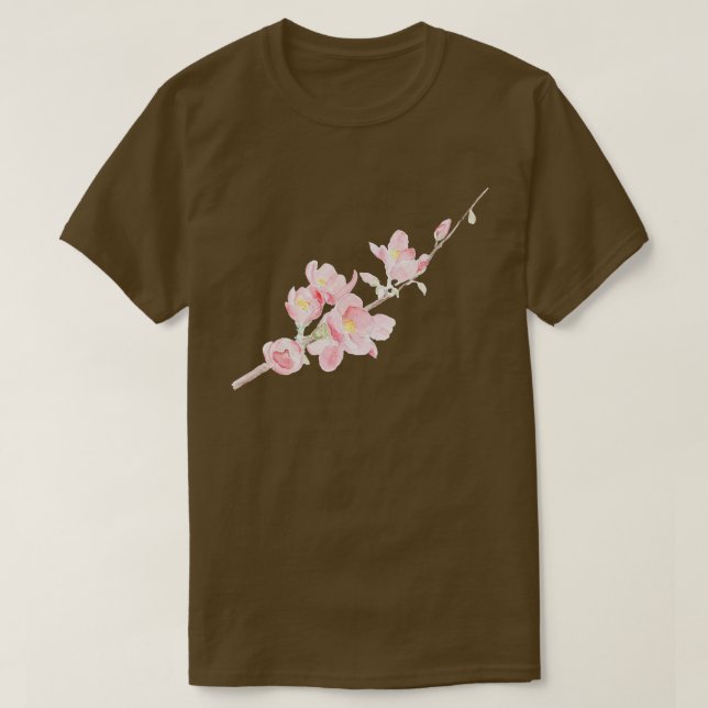 Camiseta Flor de cerezo de Sakura (Diseño del anverso)