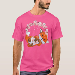 Camiseta Flor de cerezo japonesa Sakura Cute Kawaii