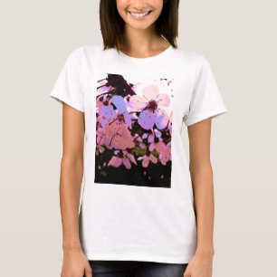 Camiseta Flor de cerezo rosa