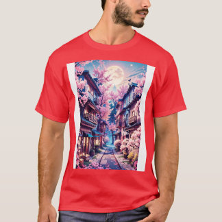 Camiseta Flor de cerezo sakura estética 3