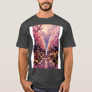 Camiseta Flor de cerezo sakura estética 6