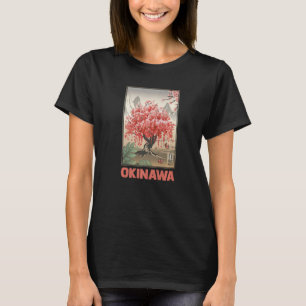 Camiseta Flor de cerezo Sakura Okinawa Japón
