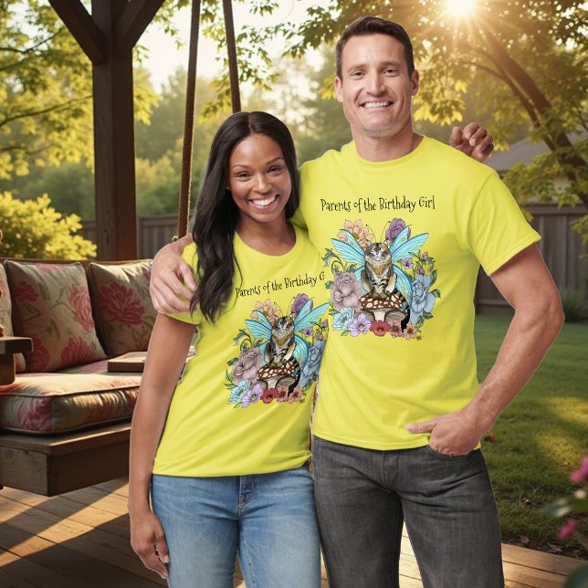 Camiseta Flor de champiñón de gato de carne de pollo (Subido por el creador)